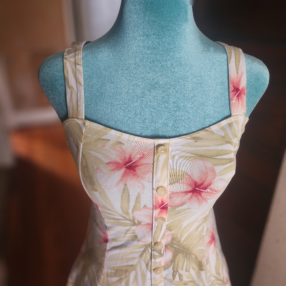 Forever 21 Tropical Floral Print Romper - Picture 5 of 9